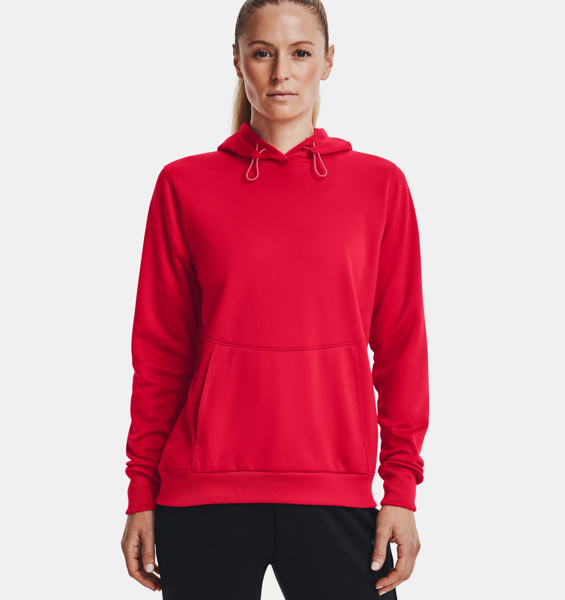 Under Armour Move Womens Training Hoody Red 